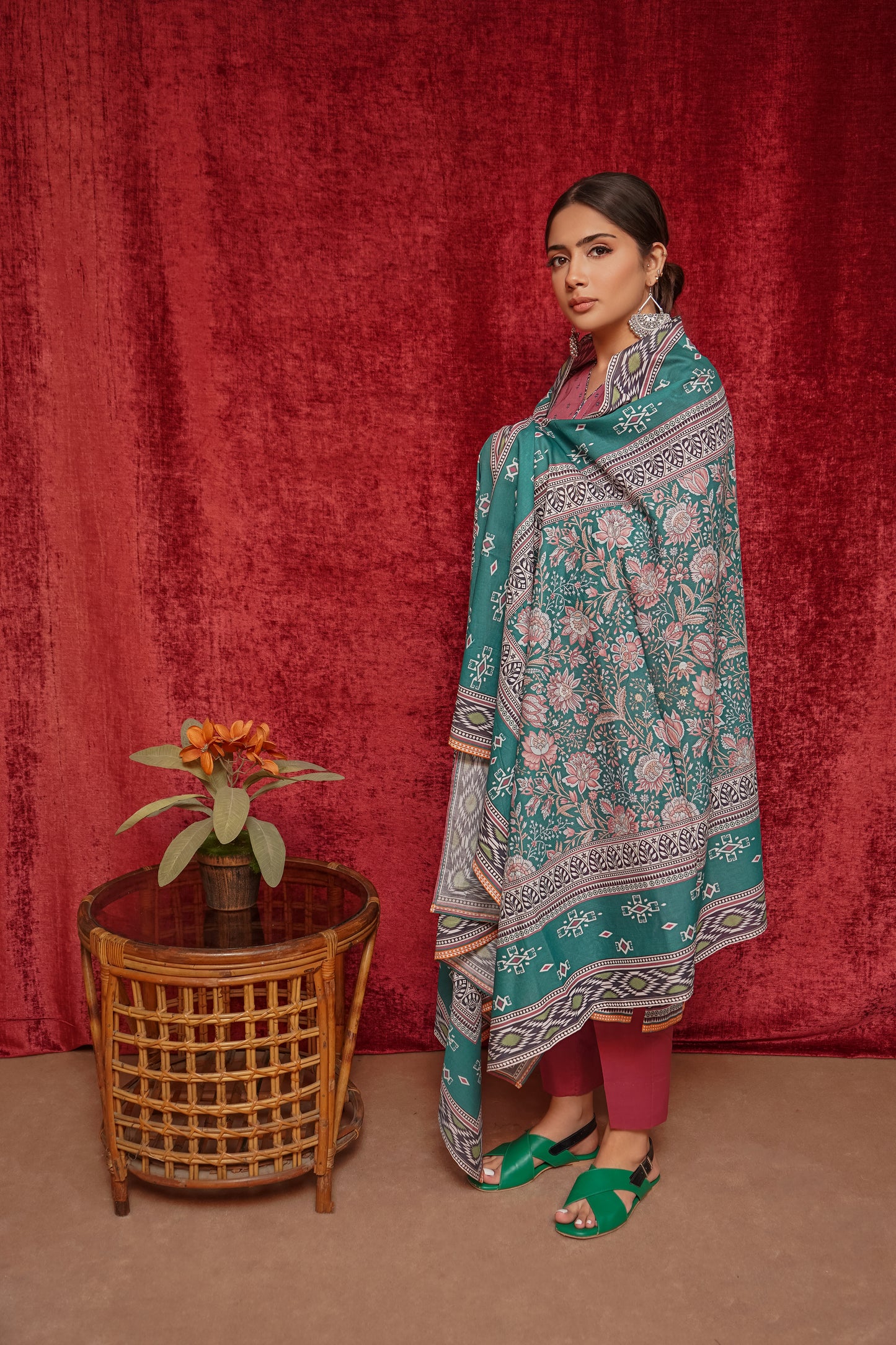 SUMMER PUNCH UNSTITCHED 3PC
